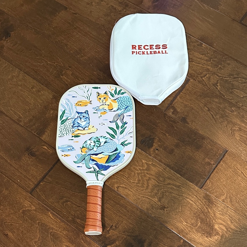 Recess Pickleball/Printfresh Paddle with Cat Design